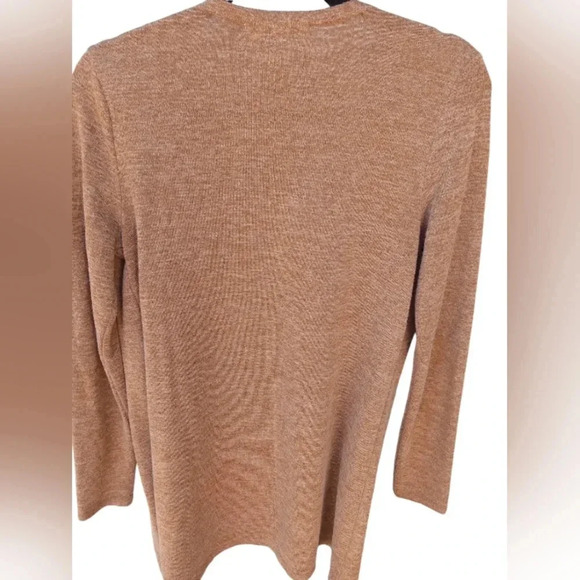 4/$15 Wallflower Burnt Orange Open Cardigan Size Medium - Picture 2 of 6